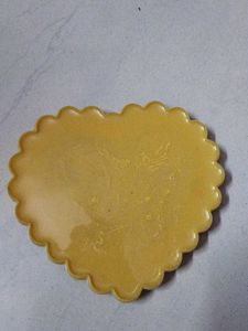 Heart-Shaped Decorative Tray