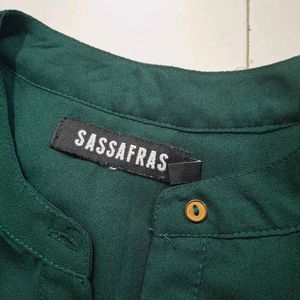 Dark Green Top
