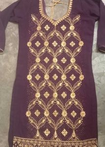 Sarara Suit With Dupatta