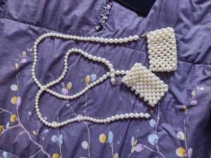 Statement Pearl Side Bag