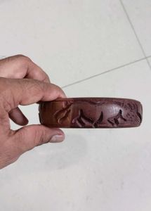 Carved Wooden Bangle