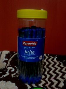Reynolds Brite Pen 20 Blue And 4 Black Elkos