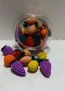 Fruit Eraser Set PACK Of 2 Box