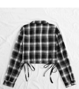 Plaid Crop Top
