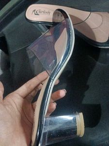 A Brand New Transparent Heel.