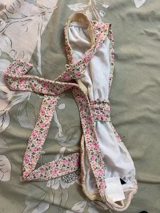 Floral Tube Bikini Top