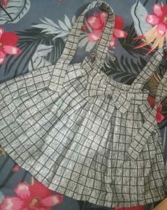 Cute Plaid Jumper Dress