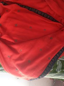 New chiffon saree
