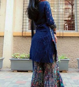 Elegant Printed Sharara Suit ✨