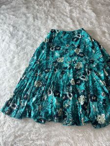 Floral Print Skirt