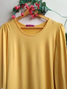 Beautiful Yellow Embroidered Dress