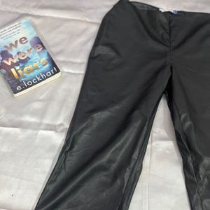 Only Today Offer Leather Straight Fit pant