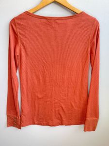 Terracotta Long Sleeve Top