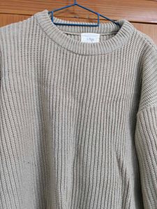 imported Beige Knit Sweater