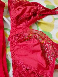Red Lingerie Set