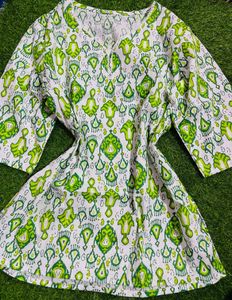 L Size Cotton Short Kurti Unused Brand New