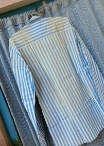 Men Used Colour Faded Shirt.