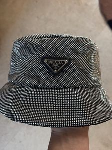 Prada Crystal Bucket Hat