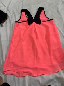 Cute Pink Girls Top