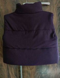 Plum Padded Vest