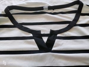 Black White Line T-shirt