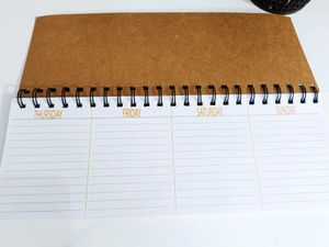 Nourish Pretty Floral Weekly Planner