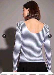 Striped Long Sleeve Top