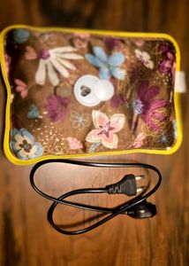 Floral Electric Hot Water Bag
