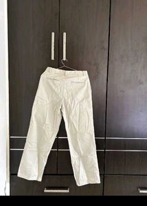 Beige Casual Pants