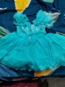 Cute Turquoise Party Dress
