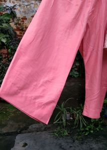 Elegant Pink Kurta Set