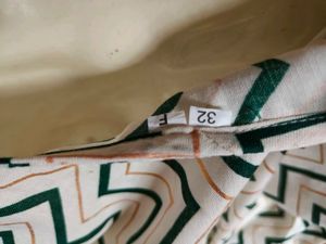 Zigzag Print Short Kurti
