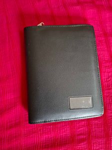 Pure Leather Black Wallet For Car