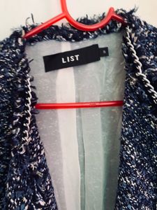 Chic Tweed Style Coat