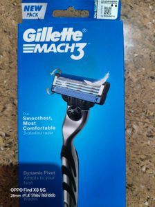 NEW Gillette Mach3 Razor sealed pack