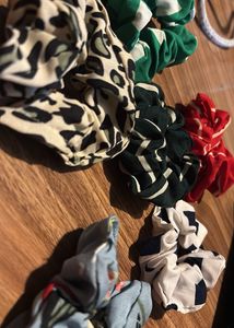 Beautiful Colourful Cloth Scrunchies 🎀