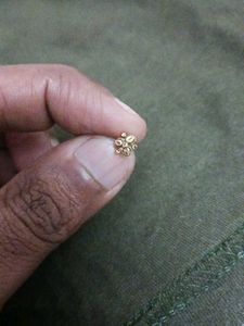 Gold Nose Pin & Anklets