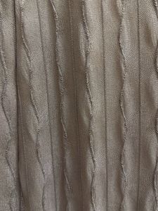 Nude Calf Length Date Dress