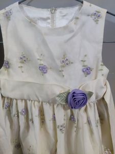 B&#39;ful Party Wear Imported Frock