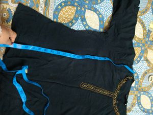 Beautiful Black Tunic In Xl Size For Women