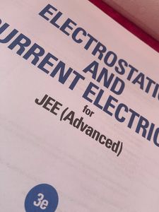 Electrostatic And current electricity  for Jee Ad