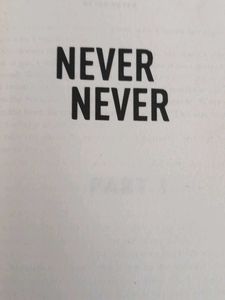 A Book By Collen Hoover...NEVER