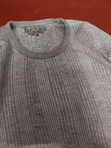 Gray Thermal Top