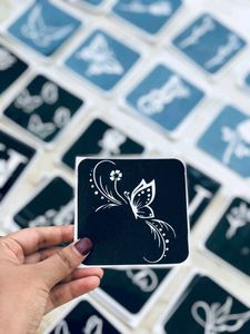 3 Butterfly Tattoo Stencils