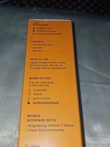 Foxtale Glow Sunscreen
