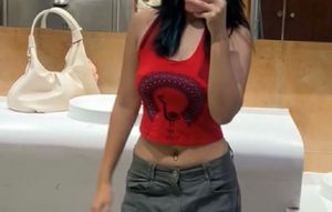 🍒Red Graphic Print Tank Top 🍒