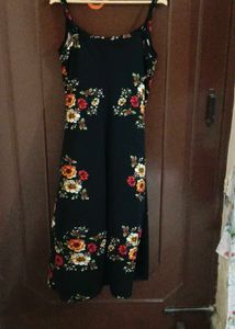 Black Floral Dress