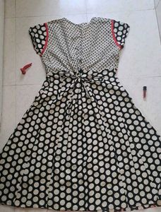 Chic Polka Dot Fit &amp; Flare Dress👗