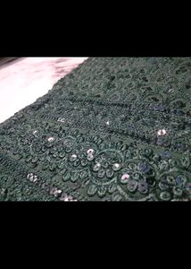 Green Chikankari Kurti