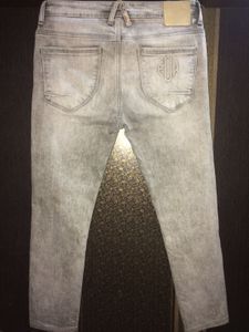 Ed Hardy Men Grey Skinny Fit Mid-Rise Jeans